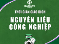 THỜI GIAN GIAO DỊCH NGUYÊN LIỆU CÔNG NGHIỆP