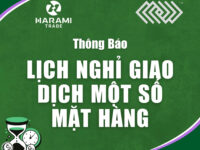 Nghỉ Giao Dịch Một Số Mặt Hàng Tại Sở Giao Dịch Hàng Hóa Việt Nam.