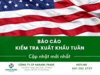 BÁO CÁO KIỂM TRA XUẤT KHẨU USDA